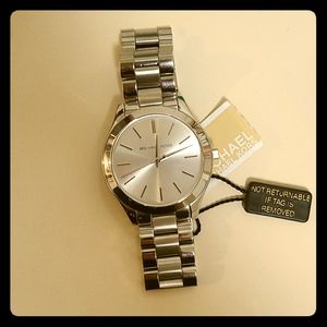 Michael Kors silver watch